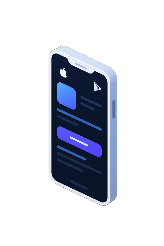 Axium mobile app interface: full-cycle iOS and Android delivery